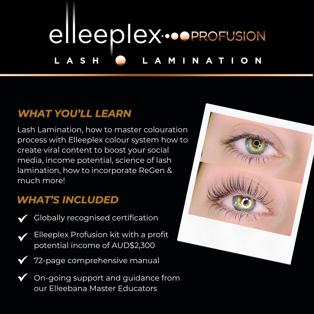 Online - Elleeplex Profusion Lash Lamination Course
